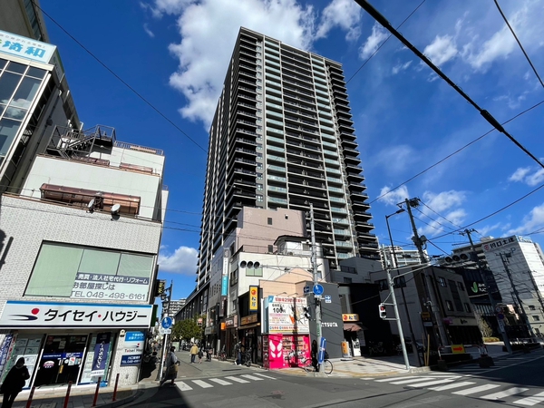 【プラウドタワー川口クロス】外観 【プラウドタワー川口クロス】外観