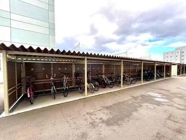 【クリーンリバー桑園駅前2】共用部分(駐輪場) 【クリーンリバー桑園駅前2】共用部分(駐輪場)