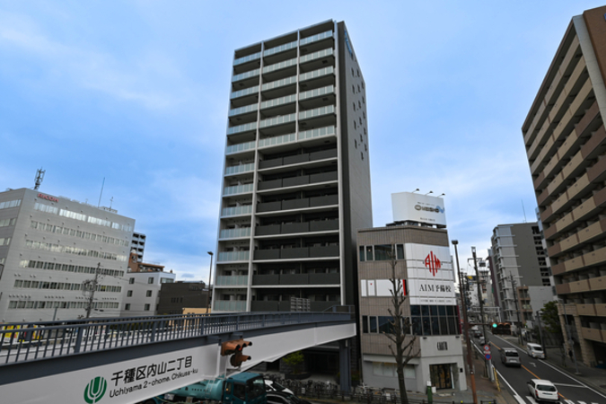 【プレサンスジェネ千種内山Ⅱ】外観