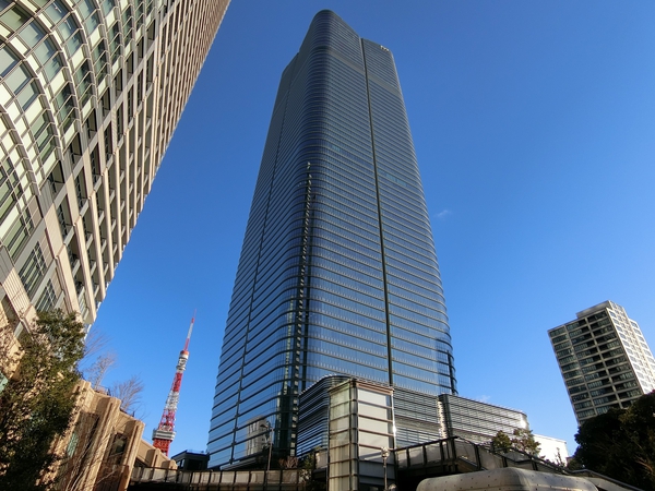 【麻布台ヒルズ森JPタワー】外観