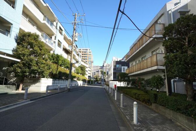 北側の前面道路