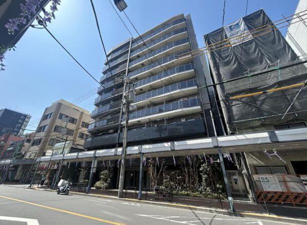【プレサンスジェネ浅草EAST】外観
