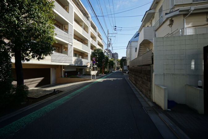 前面道路の雰囲気