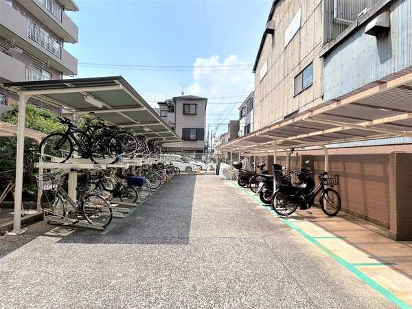 【エンゼルハイム城東公園】駐輪場