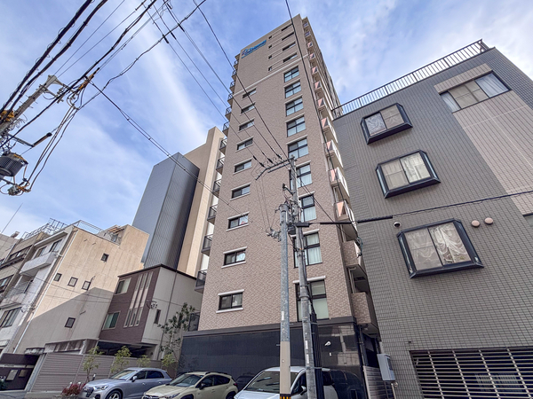 【プレサンスロジェ四天王寺前夕陽ヶ丘】外観