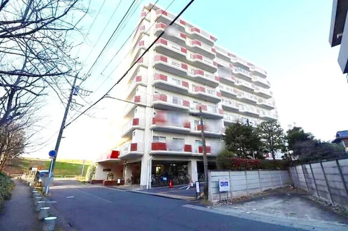 【市川江戸川堤マンション】外観