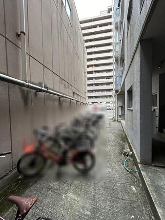 【光町ファミリーマンション】自転車置き場