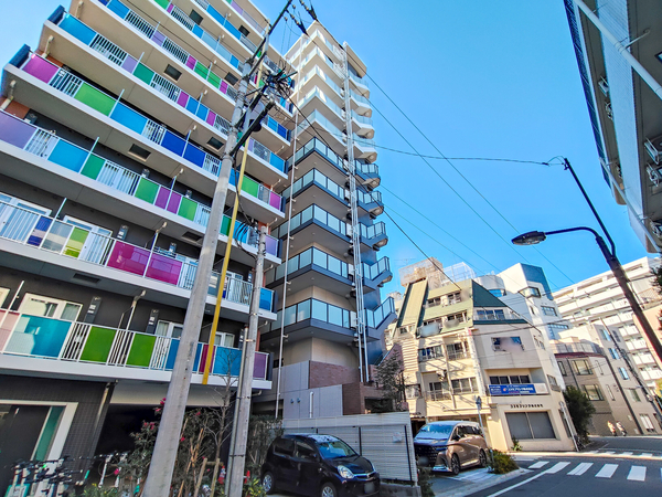 【ハーモニーレジデンス巣鴨山手インサイド】外観