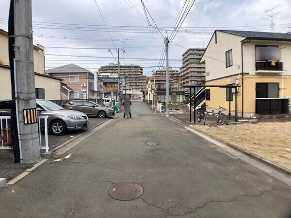 【サンシティ柏木1】前面道路