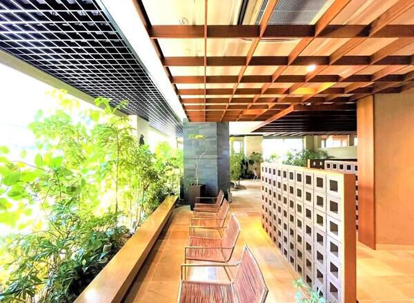 【パークコート麻布十番ザ・タワー】共用部分　ヒーリングフォレスト