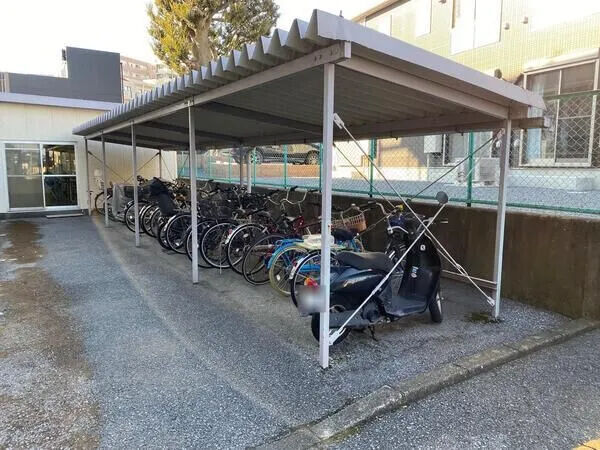 【ルックハイツ取手第2】駐輪場