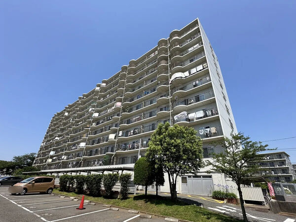 【稲毛ファミールハイツ】19号棟　外観