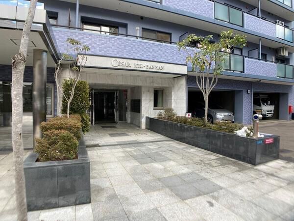 【セザール壱番館】エントランスアプローチ