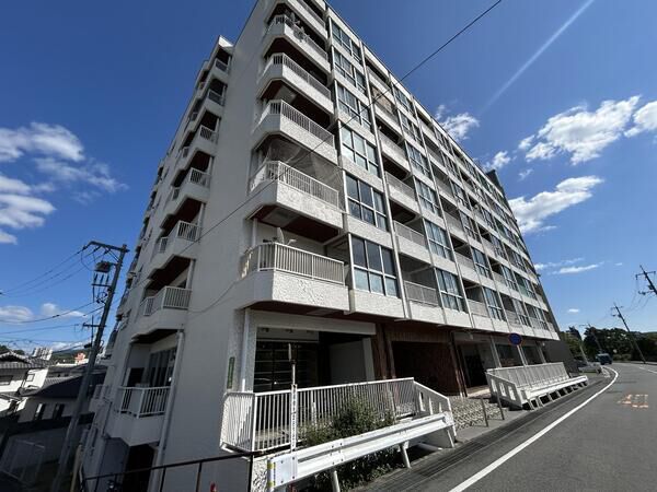 【リバーサイドコーポ牛田】外観 【リバーサイドコーポ牛田】外観