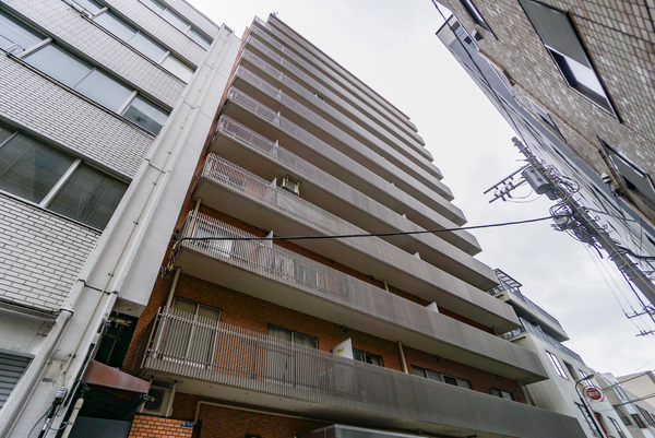【ライオンズマンション日本橋】外観写真 【ライオンズマンション日本橋】外観写真