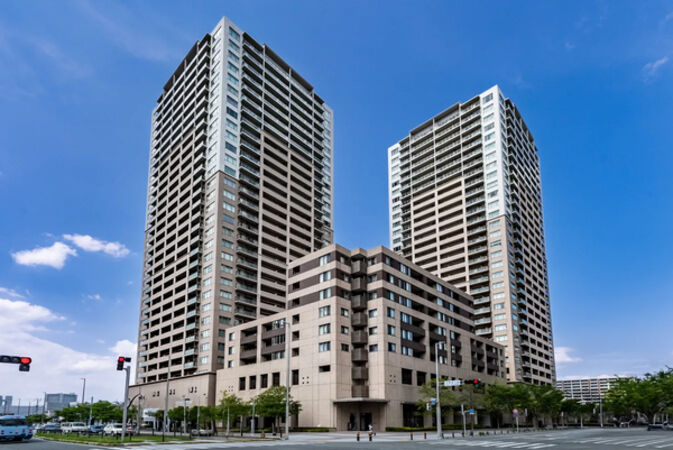 【プレミスト千早タワーツインマークス】外観1