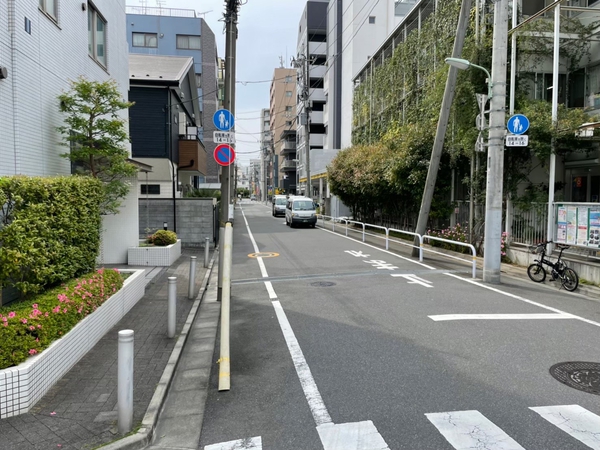 【パークハウス大森リルウイング】前面道路