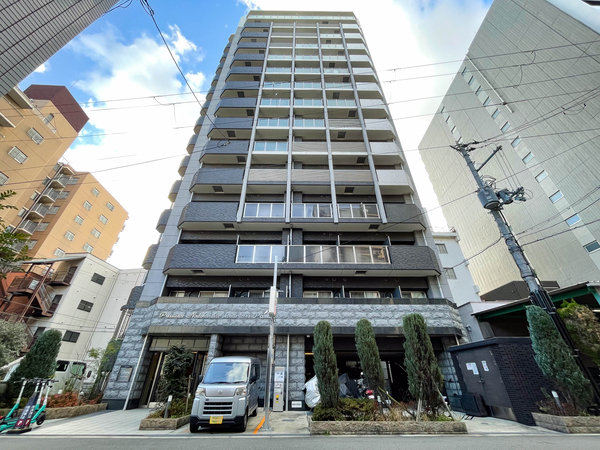 【プレサンス野田阪神駅前ザプレミアム】外観