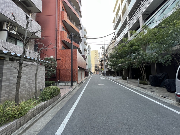 【ブロッサムスクエア】前面道路