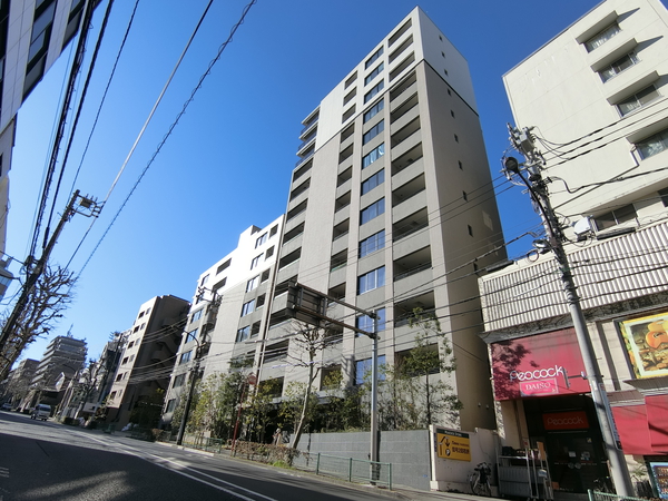 【グランドメゾン白金高輪パークフロント】外観