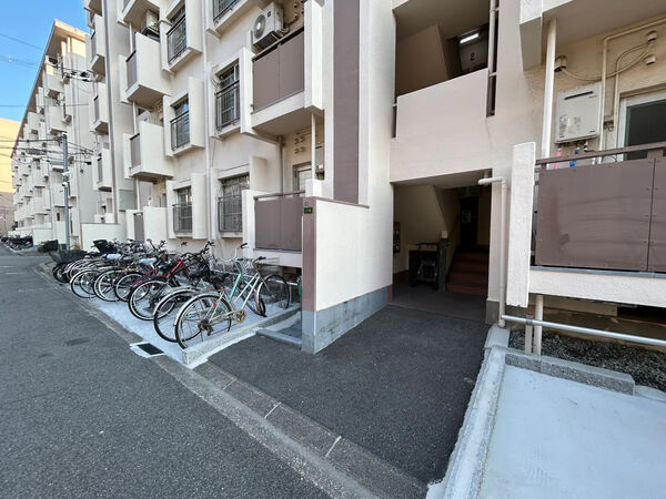 【深江橋コーポ】E棟 外観((エントラン) 【深江橋コーポ】E棟 外観((エントラン)