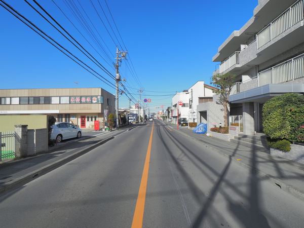 【大宮吉野パークホームズ】前面道路