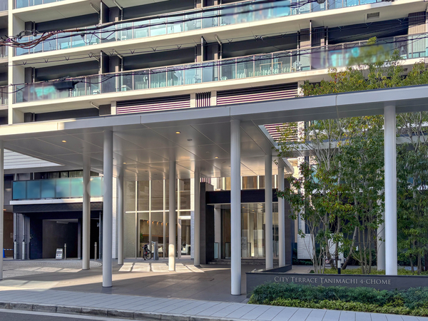 【シティテラス谷町四丁目】エントランス