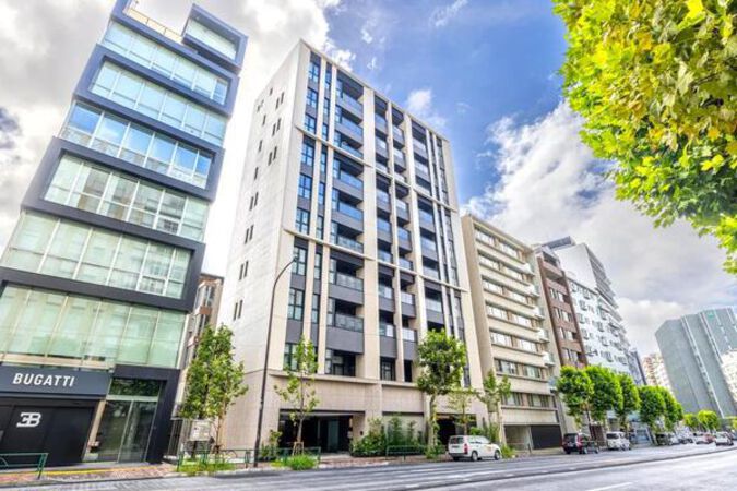 【ザ・パークハウス南麻布】外観1 【ザ・パークハウス南麻布】外観1