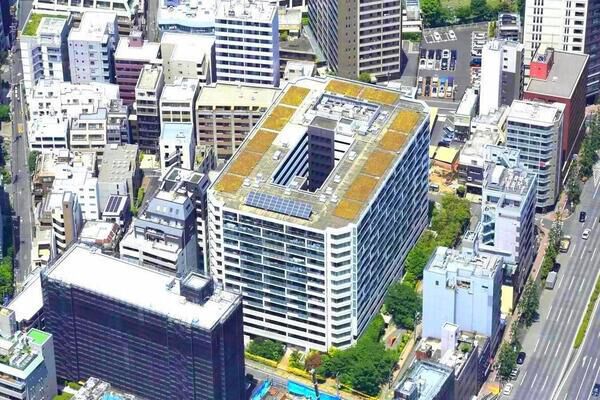 【パークホームズ南麻布ザレジデンス】航空写真