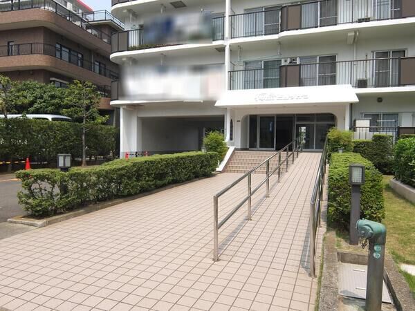 【梅島ビューハイツ】アプローチ 【梅島ビューハイツ】アプローチ