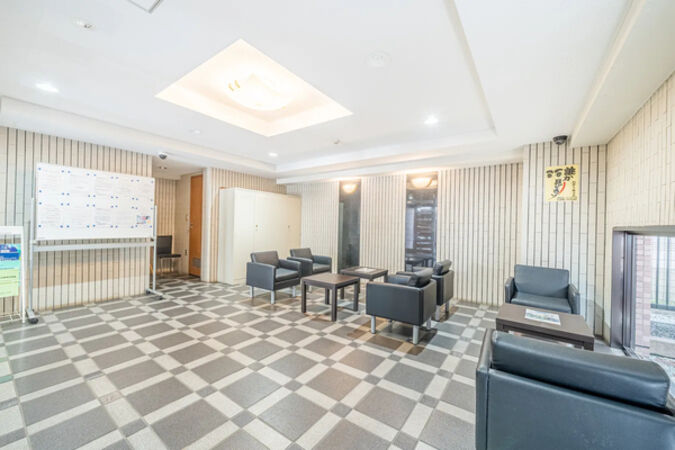 【ソルシェ月島】ロビー