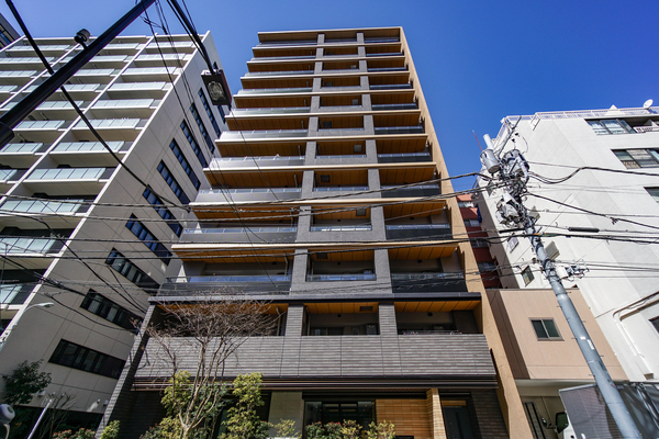 【クレヴィア日本橋水天宮前HAMACHO RESIDENCE】外観写真 【クレヴィア日本橋水天宮前HAMACHO RESIDENCE】外観写真