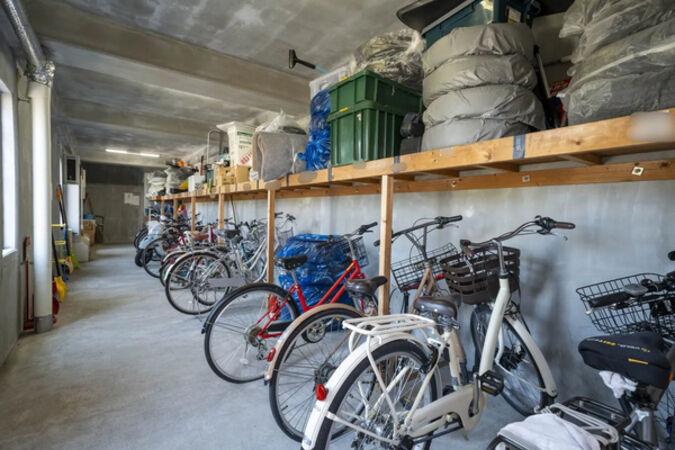 【朝日プラザ澄川2】駐輪場