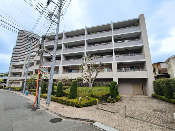 【クレストレジデンス東中野】外観 【クレストレジデンス東中野】外観