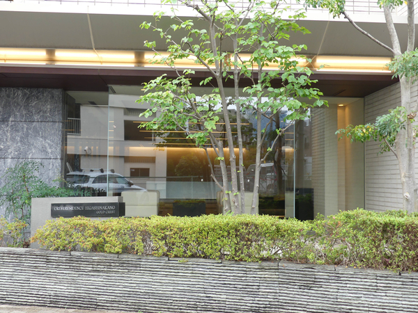 【クレストレジデンス東中野】外観 【クレストレジデンス東中野】外観