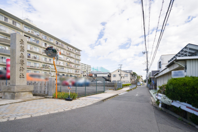 【江坂ハイツ】前面道路