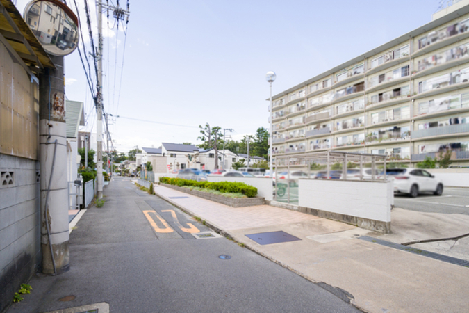 【江坂ハイツ】前面道路