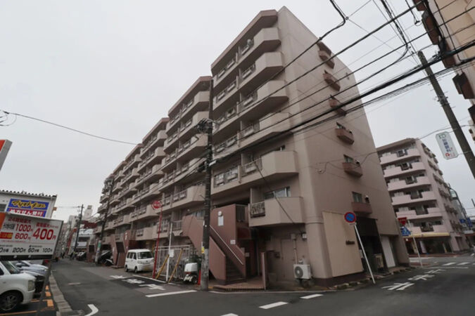 【サンコーポ勝田台】外観 【サンコーポ勝田台】外観
