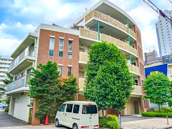 【サンウッド新宿戸山フラッツ】外観 【サンウッド新宿戸山フラッツ】外観