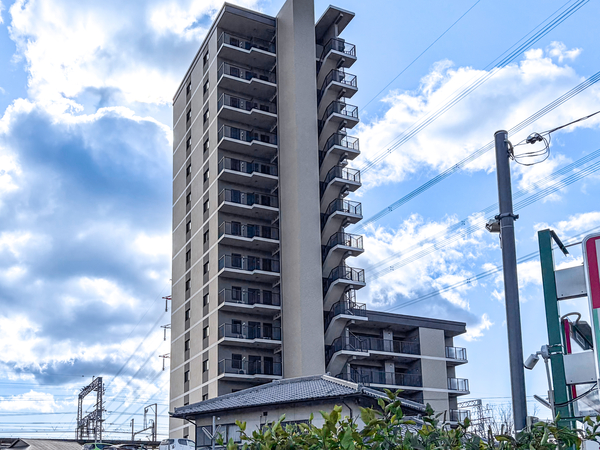 【ファインレジデンス高槻上牧駅前】外観 【ファインレジデンス高槻上牧駅前】外観