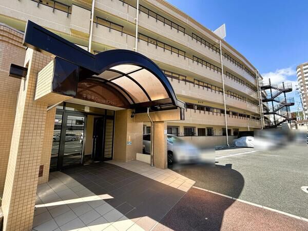 【牛田東コープマンション】＜エントランス＞