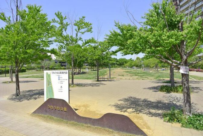 うねうね公園 約80m うねうね公園 約80m