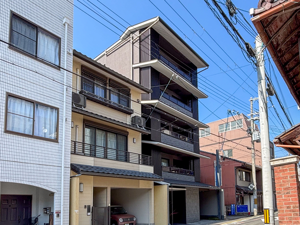 【シャリエ御所南柳馬場二条】外観 【シャリエ御所南柳馬場二条】外観