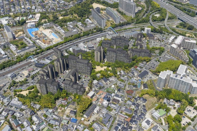 【千里中央パークヒルズ】外観