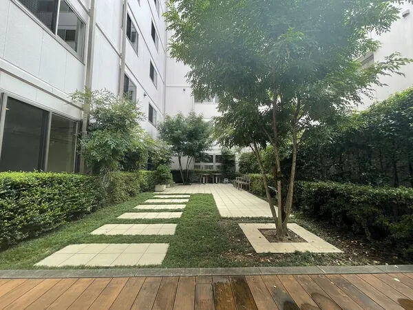 【ウィズフィール京都山科】共有部分 中庭 【ウィズフィール京都山科】共有部分 中庭