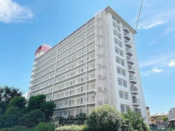 【桂川ハイツ】外観（4号館）