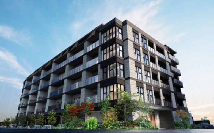 【リビオ西新二丁目】外観 【リビオ西新二丁目】外観