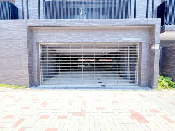 【シャリエ聖護院西町】共用部分(駐車場ゲート) 【シャリエ聖護院西町】共用部分(駐車場ゲート)