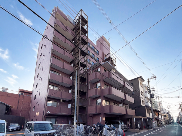 【ライオンズマンション二条高倉】外観