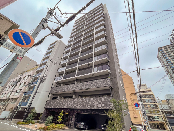 【プレサンスロジェ大阪南森町】外観 【プレサンスロジェ大阪南森町】外観